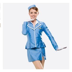 Flight Attendant Costume - Revolution Dance - Jet Set - Small Child’s